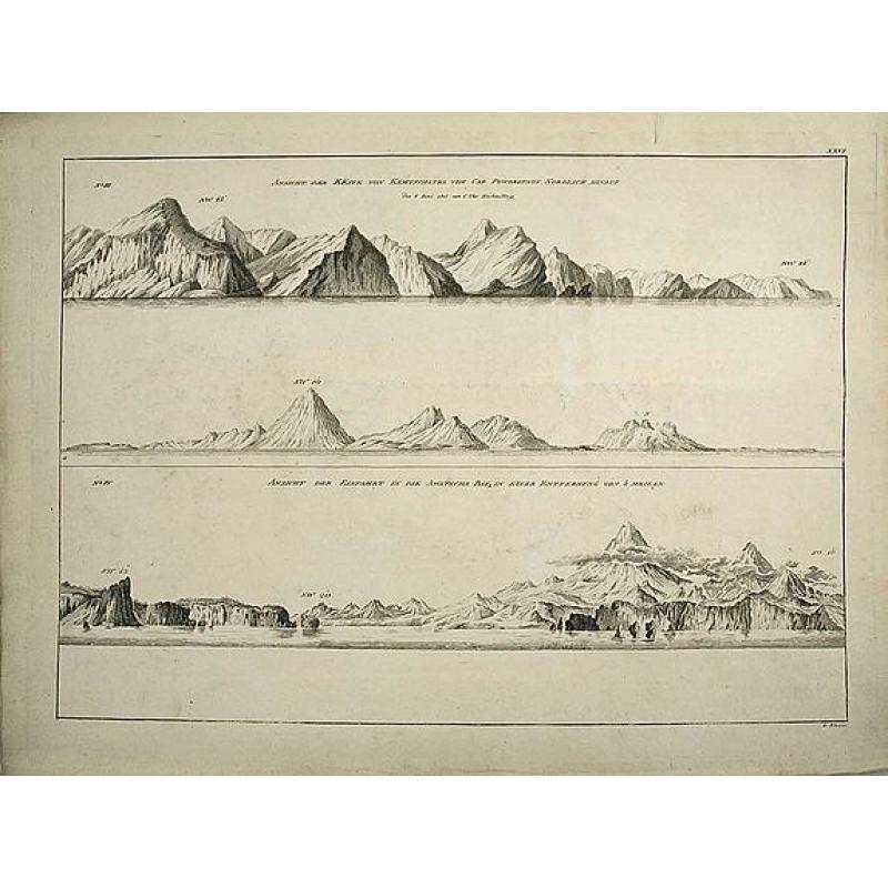 Views of the coast of Kamchatka.