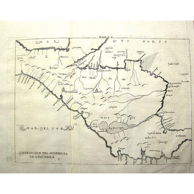 Descripcíon del Audiencía de Guatimala