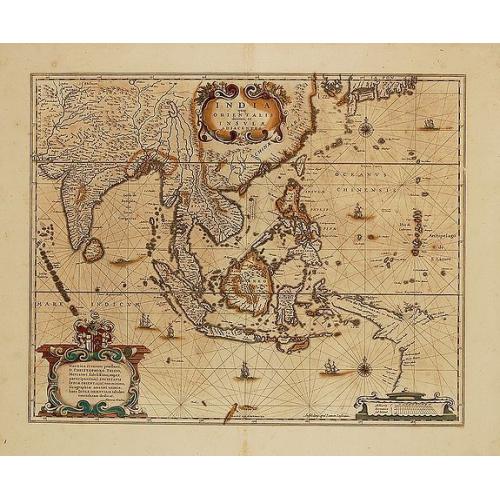 Old map image download for India quae Orientalis dicitur...