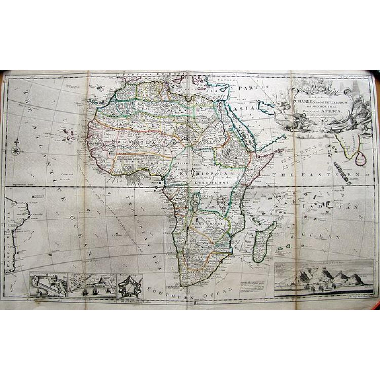 To the Right Honourable Charles, Earl of Peterborow, and Monmouth, &c. This Map of Africa