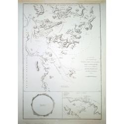 Kaart der Eilanden ten Zuiden van Chu-San, op de Oostkust van China volgens die van Alex. D'Alrymple; met Veranderingen en Byvoegsels, door J. Barrow 