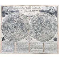 Tabula Selenographica in qua Lunarium. . .