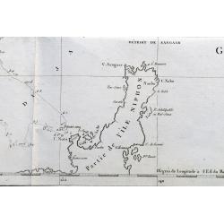 Carte des Découvertes Faites en 1787 dans les Mers de Chine et de Tartarie par les Frégates Françaises la Boußole et l'Astrolabe depuis leur Départ de Manille. . .