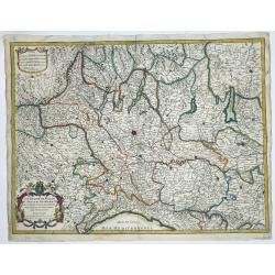 [Lot of 10 maps and prints of ITALY, the Milan States and Italy.