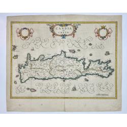 [Lot of 5 maps of Greece]. Candia olim Creta.