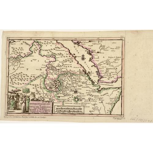 Old map image download for [Lot of 9 maps/ prints of Egypt ] Aegypti Recentior Descriptio / Carthaginis Celeberrimi Sinus Typus.