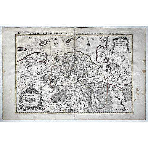 Old map image download for La Seigneurie de Groningue