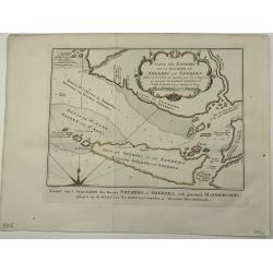 [Lot of 14 maps] Carte Generale de la Coste de la Guinée. Plus a map of the Gulf of Guinea on 2 sheets by Rigobert Bonne and 6 other maps of the Gulf of Guinea