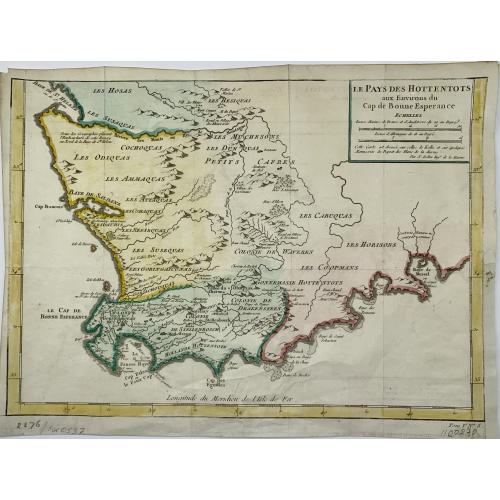 Old map image download for [ Lot of 10 maps / prints of South Africa] Partie de L' Afrique audelàde l' Equateur, comprenant Le Congo, La Cafrerie &c.