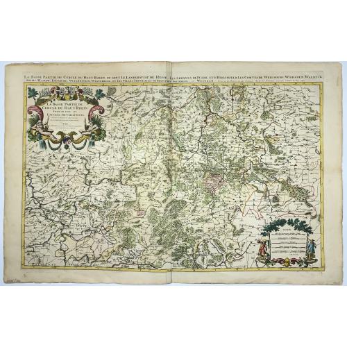 Old map image download for [Lot of 6 Maps of Germany] PALATINATUS BAVARIAE.