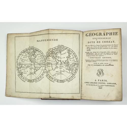 Old map image download for Geographie Universelle dite de Crozat.