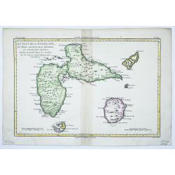 [Lot of 11 maps / views of Central America] Hispaniae Novae Nova Descriptio.