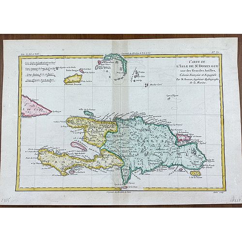 Old map image download for [Lot of 22 maps / prints] Kaart van Mexico en Nieuw Granada in de Spaansche West-Indien.