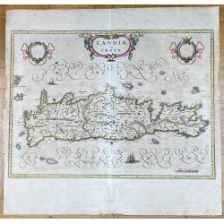[Lot of 3 maps] Candia olim Creta.