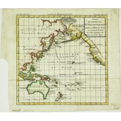 [Lot of 6 maps / prints]  Schets van de Donkere Baai in Nieuw Zeeland 1773.