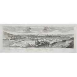 Veue de PARIS du Côte du Nord