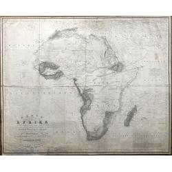 Karte von Afrika Nach den neuesten Entdeckungen und Ansichten mit besonderer Rücksicht auf Karl Ritter’s Erdkunde