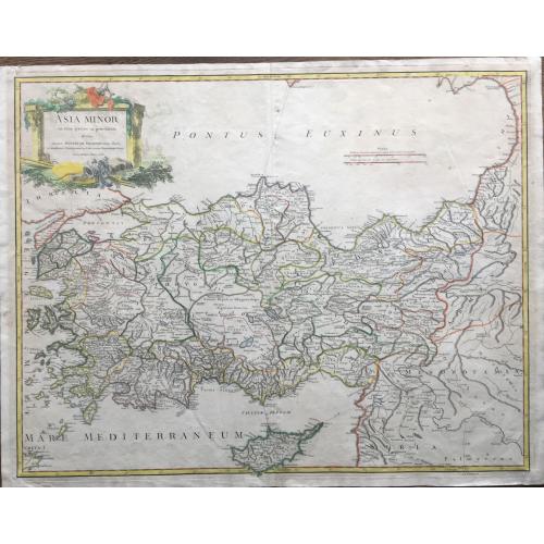 Old map image download for Asia Minor In Suas Partes, Seu Provincias Divisa . . .