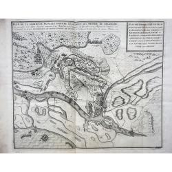 Plan de la Glorieuse Bataille donnée le 16E. aout 1717. Proche de Belgrade