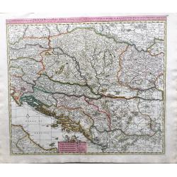 [Set of 3 maps] Exactissima Tabula qua tam Danubii Fluvii pars superior; media; inferior.