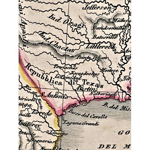 Old map image download for AMERICA SETTENTRIONALE con tutte le ultime scoperte