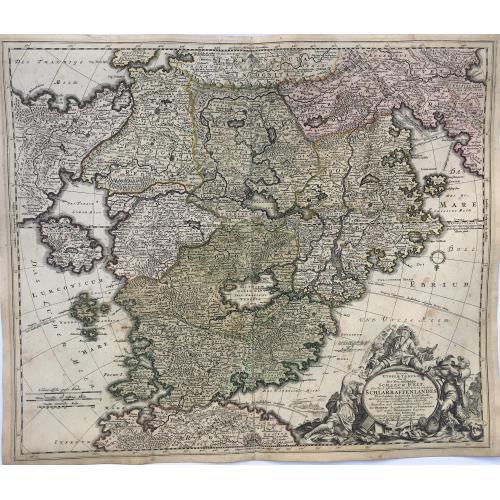 Accurata Utopiae Tabula das ist der Neu entdeckten Schalck Welt. . .Schlarraffenlandes. . .