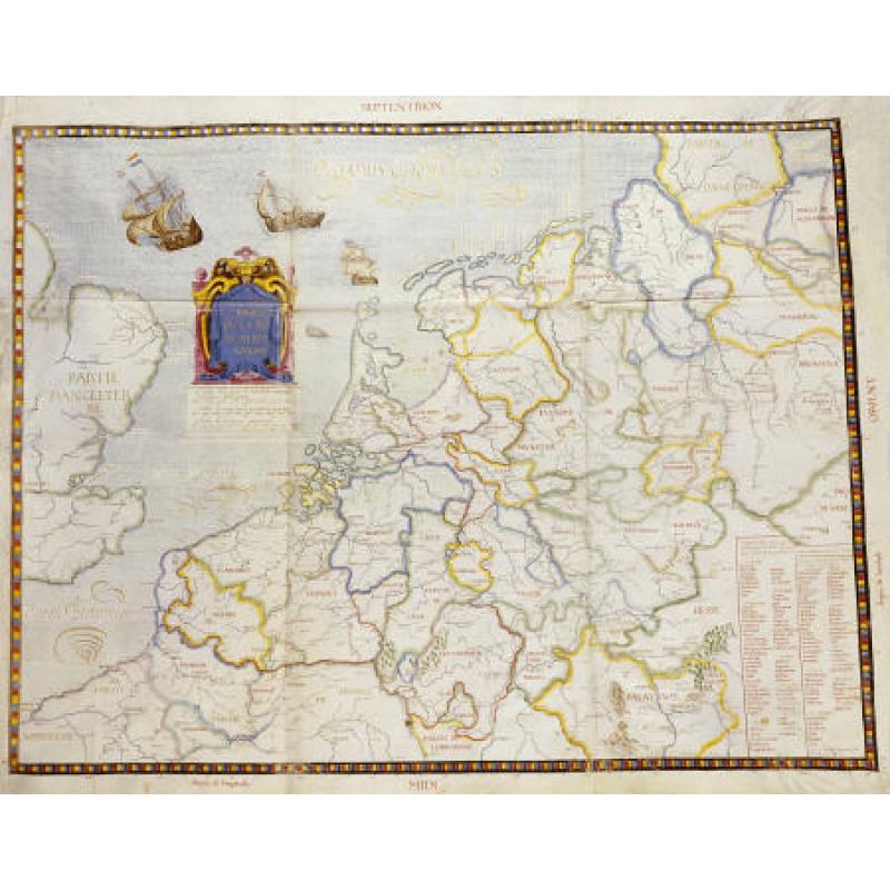 Carte Universelle, signed 'par S.de Caus Ingenieur et Architecte du Roy 1624